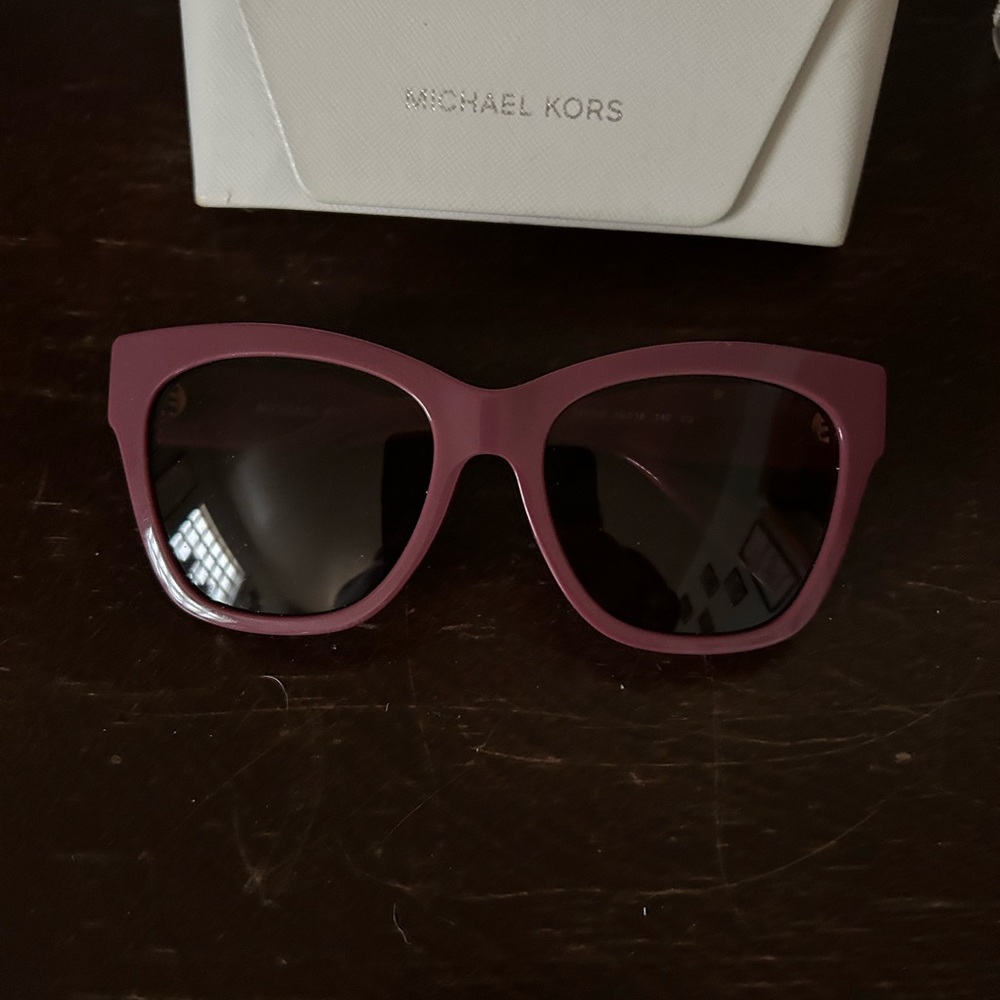 Michael Kors Purple Sunglasses